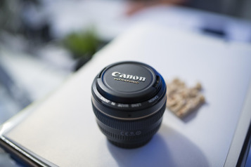 camera lens colorful macro